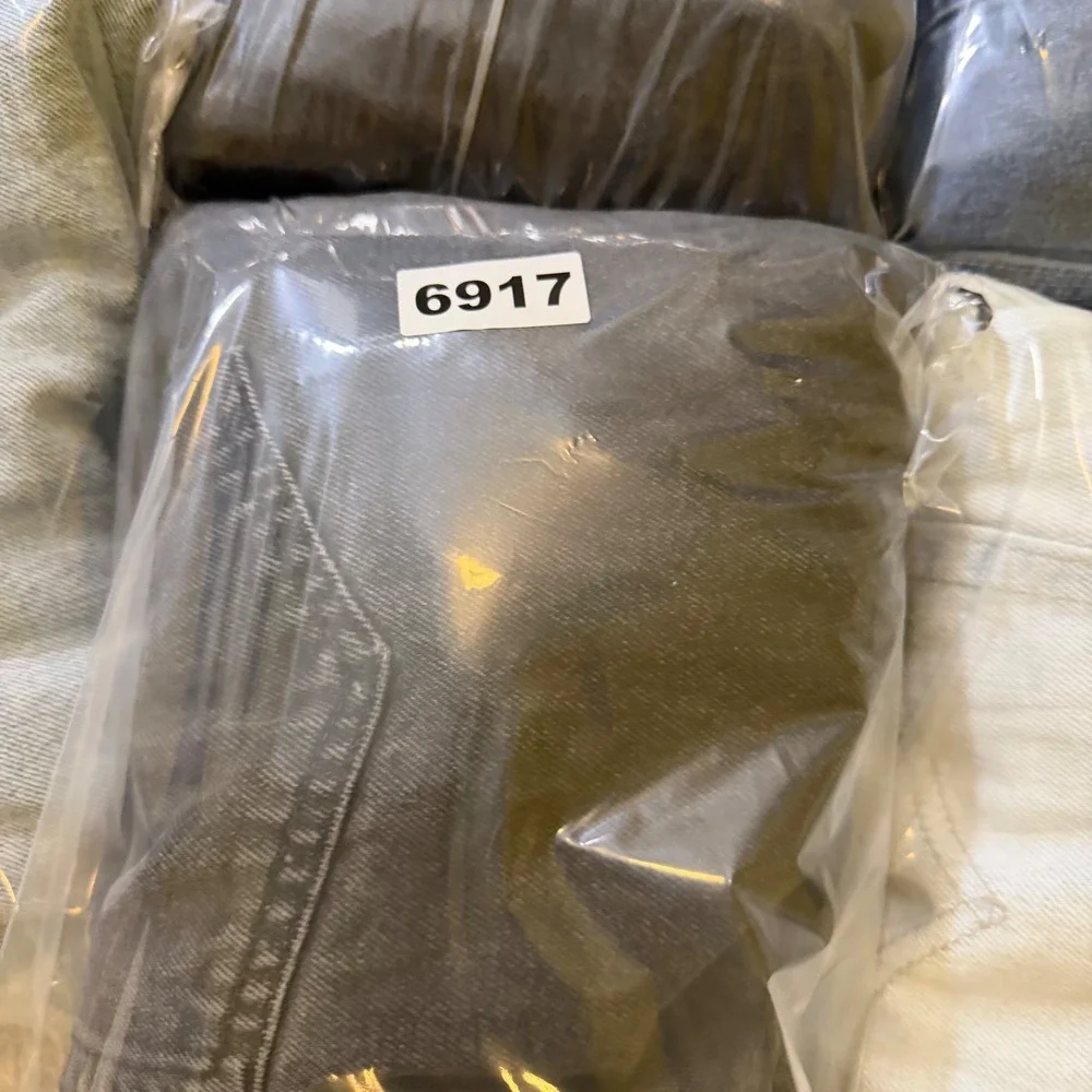 Levi Strauss Signature 545‎ Loose Fit Black Jeans Mens 44x32 Faded Denim Pants